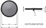 Industrie EPDM Membran Tellerbelüfter 235mm